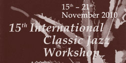Faltblatt International Classic Jazz Workshop