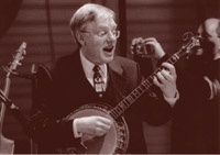 Pluto mit Banjo